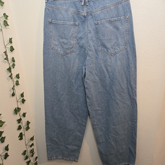 Free People NWT Crossroads Mid Rise Slim Straight Jeans Size 31 - Picture 7 of 16